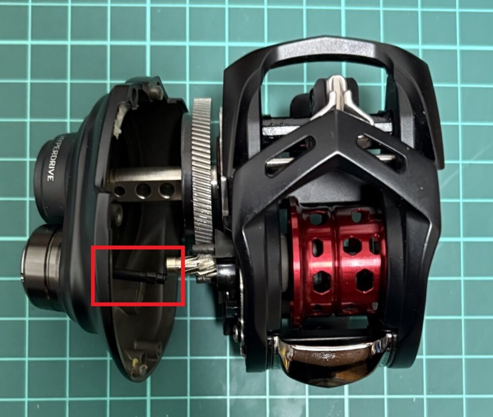 25アルファスBF TWのメカニカル調整棒