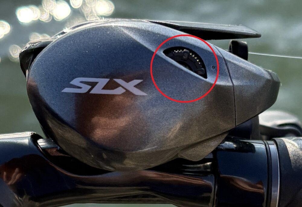 25SLX BFSのブレーキダイヤル
