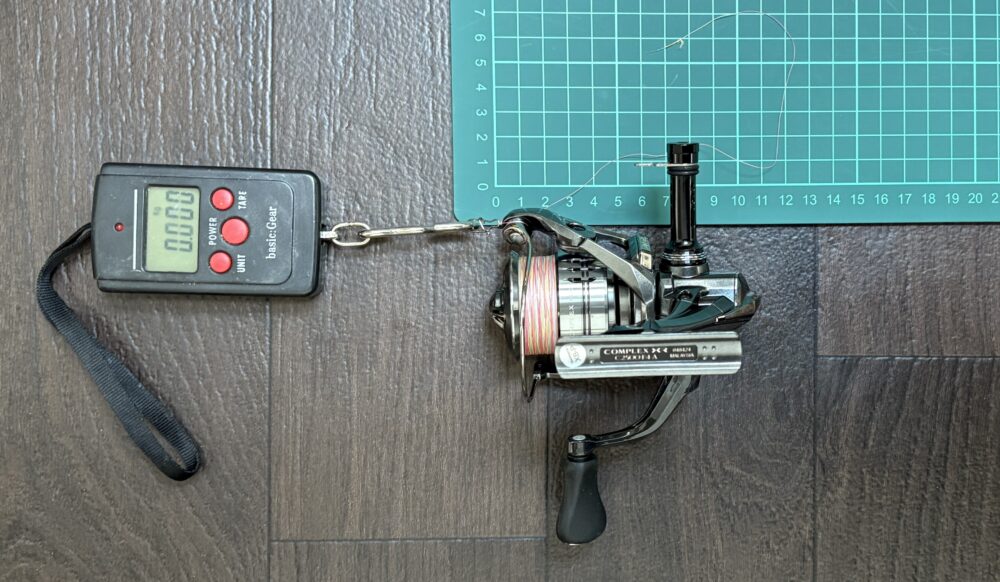 25コンプレックスのドラグ性能