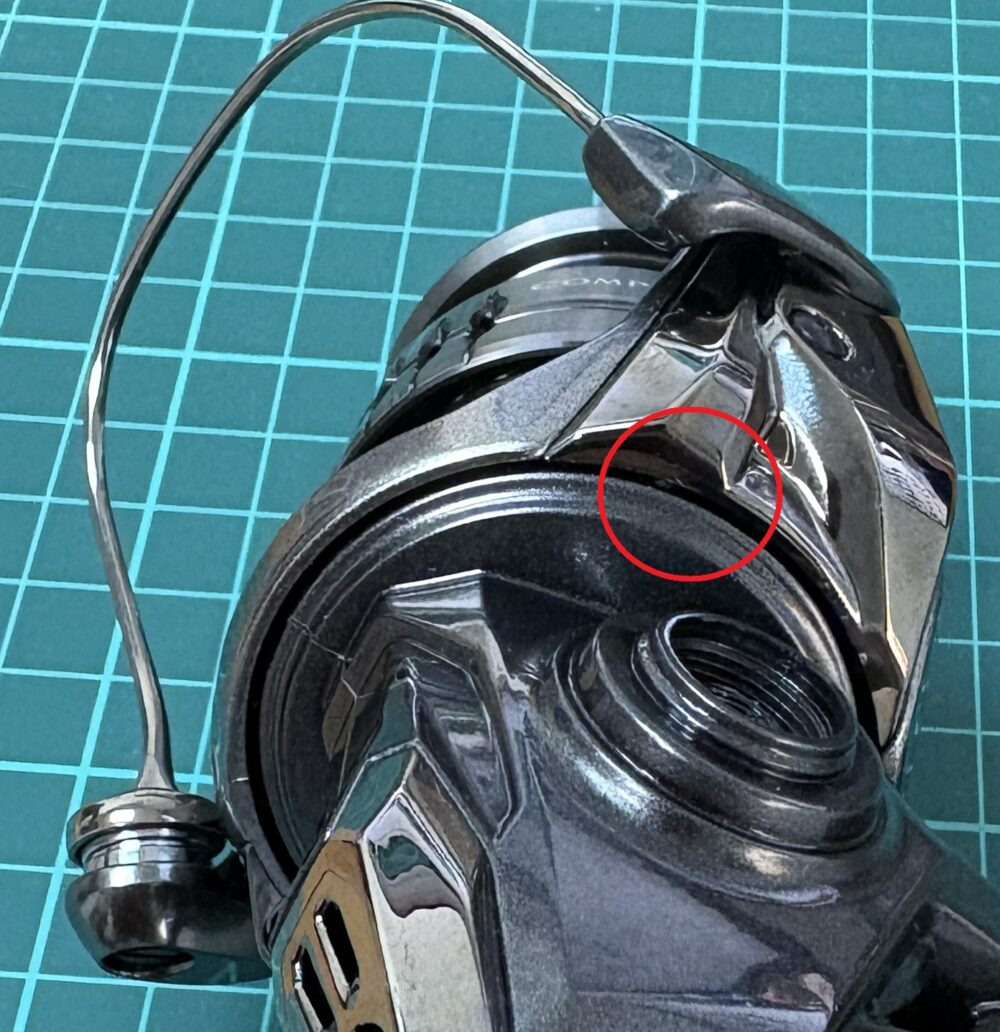 25コンプレックスはローターに糸絡みしにくい