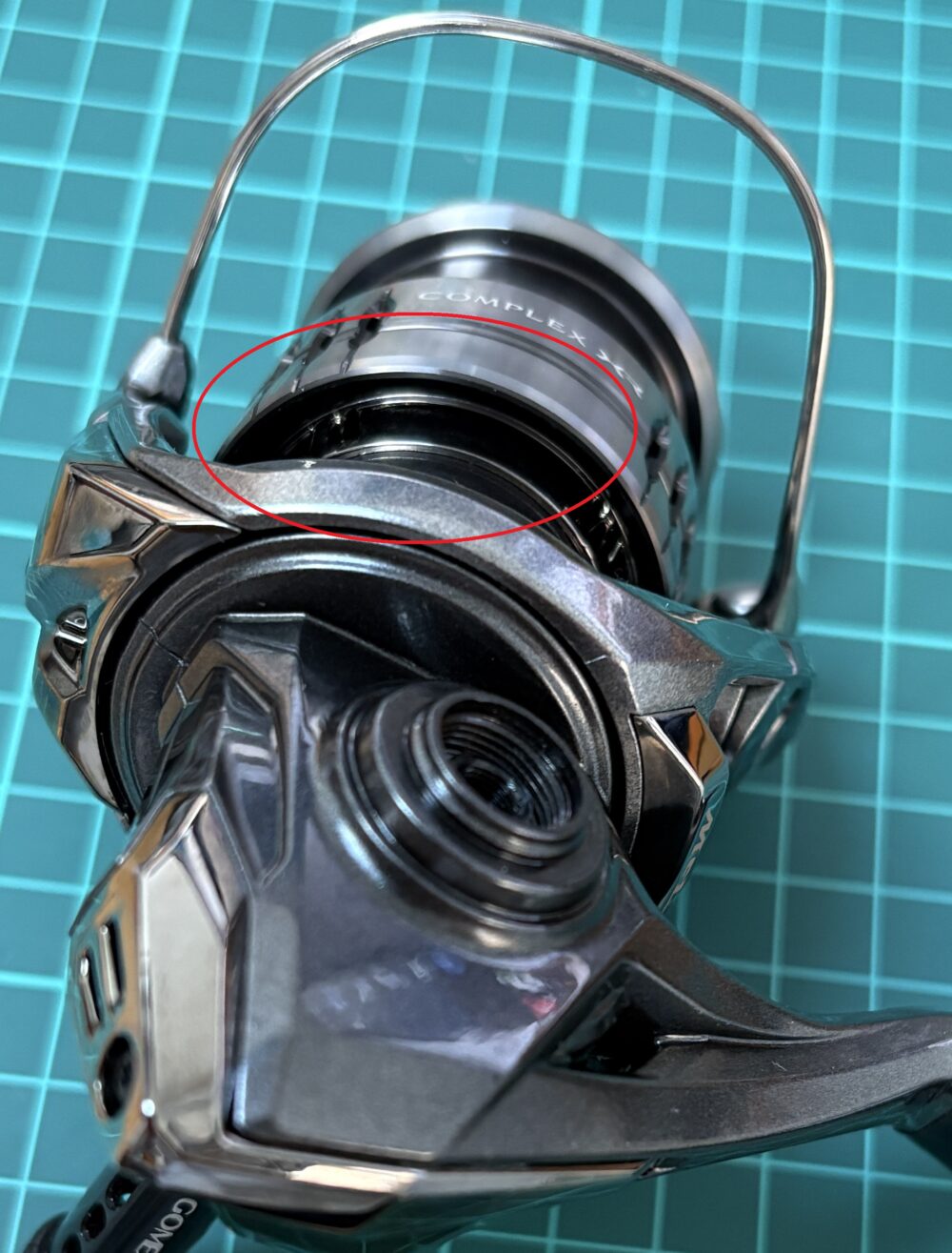 25コンプレックスの糸絡み防止