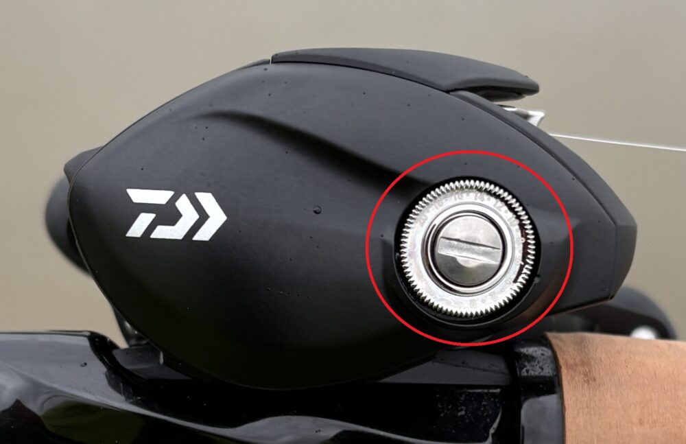 25タトゥーラTW200のブレーキ目盛
