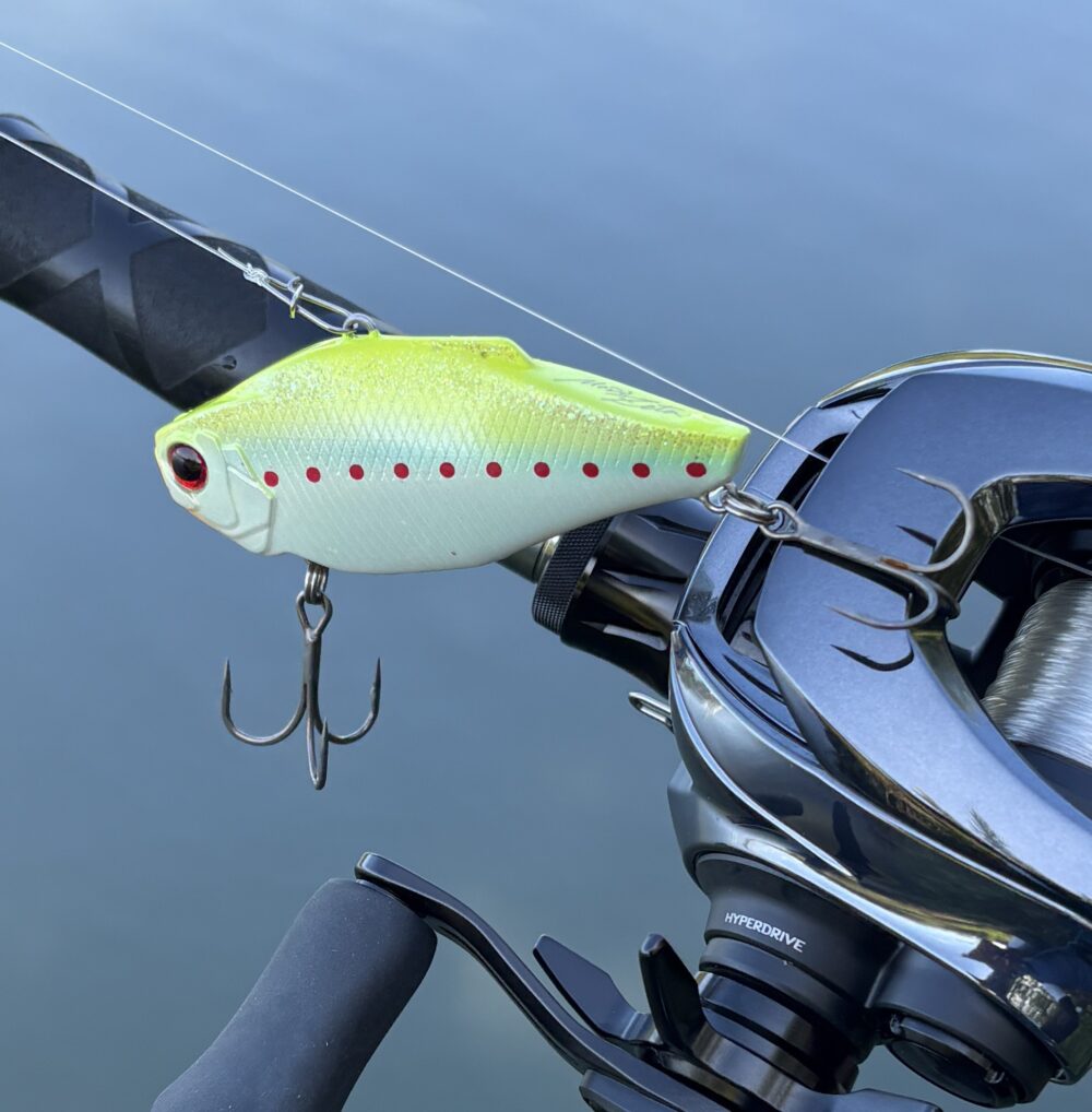 25IM Z TW 100-Cのキャスト性能21gバイブ