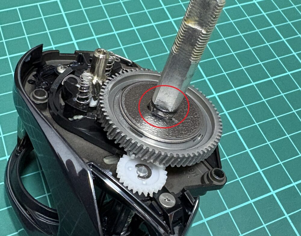 25IM Z TW 100-CのメインシャフトOリング