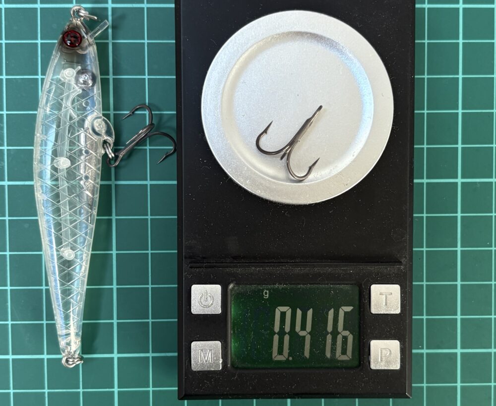 シンディ94のフック重量