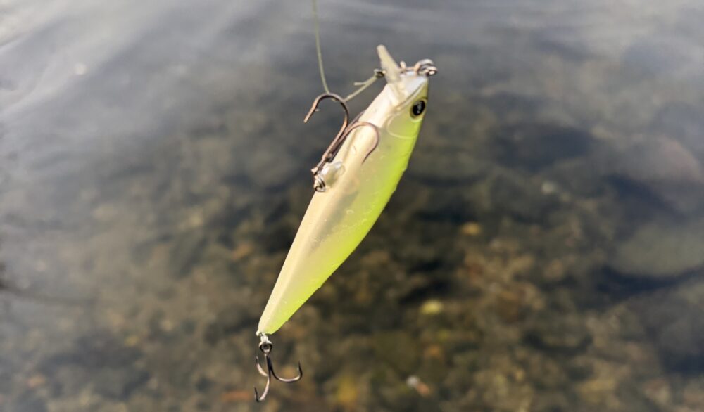 シンディ94はフックがラインを拾いすぎる