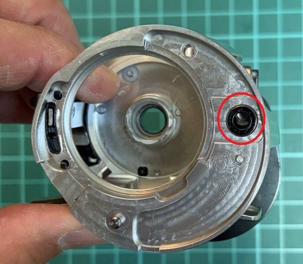 26リョウガのウォームシャフト樹脂カラーサイドプレート