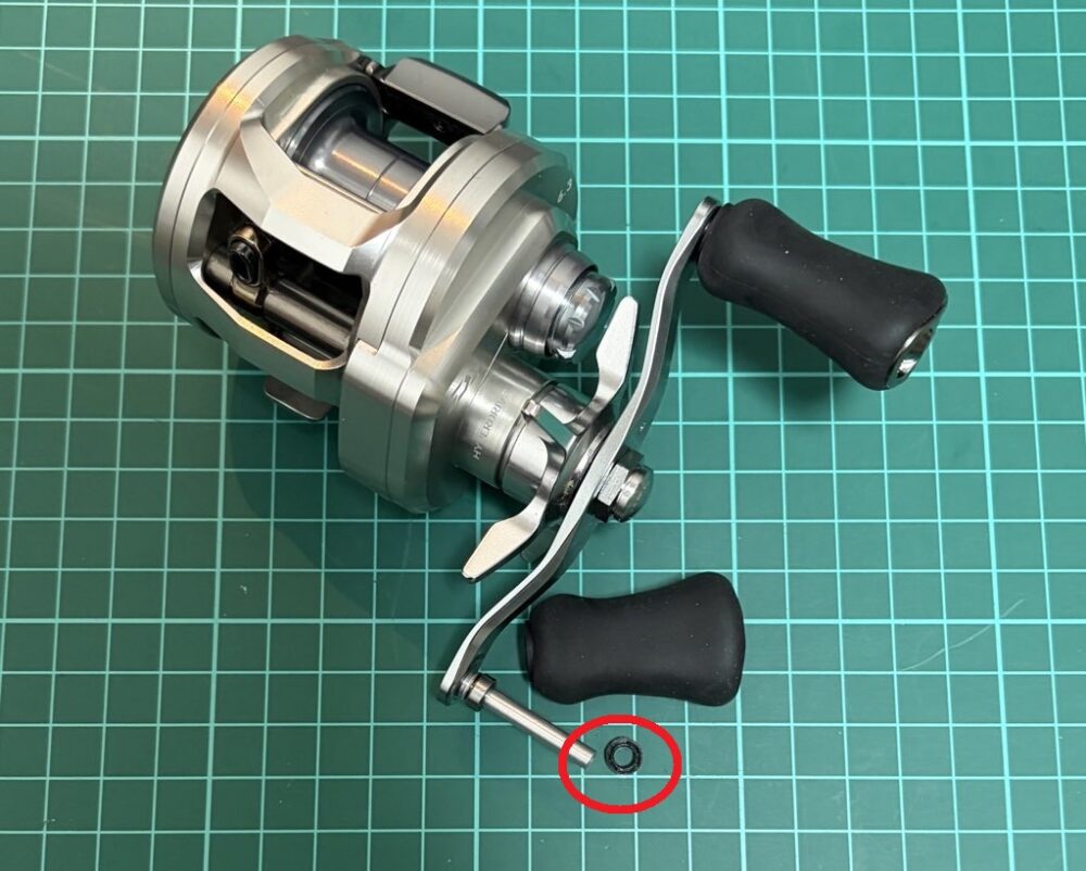 26リョウガのハンドル樹脂カラー