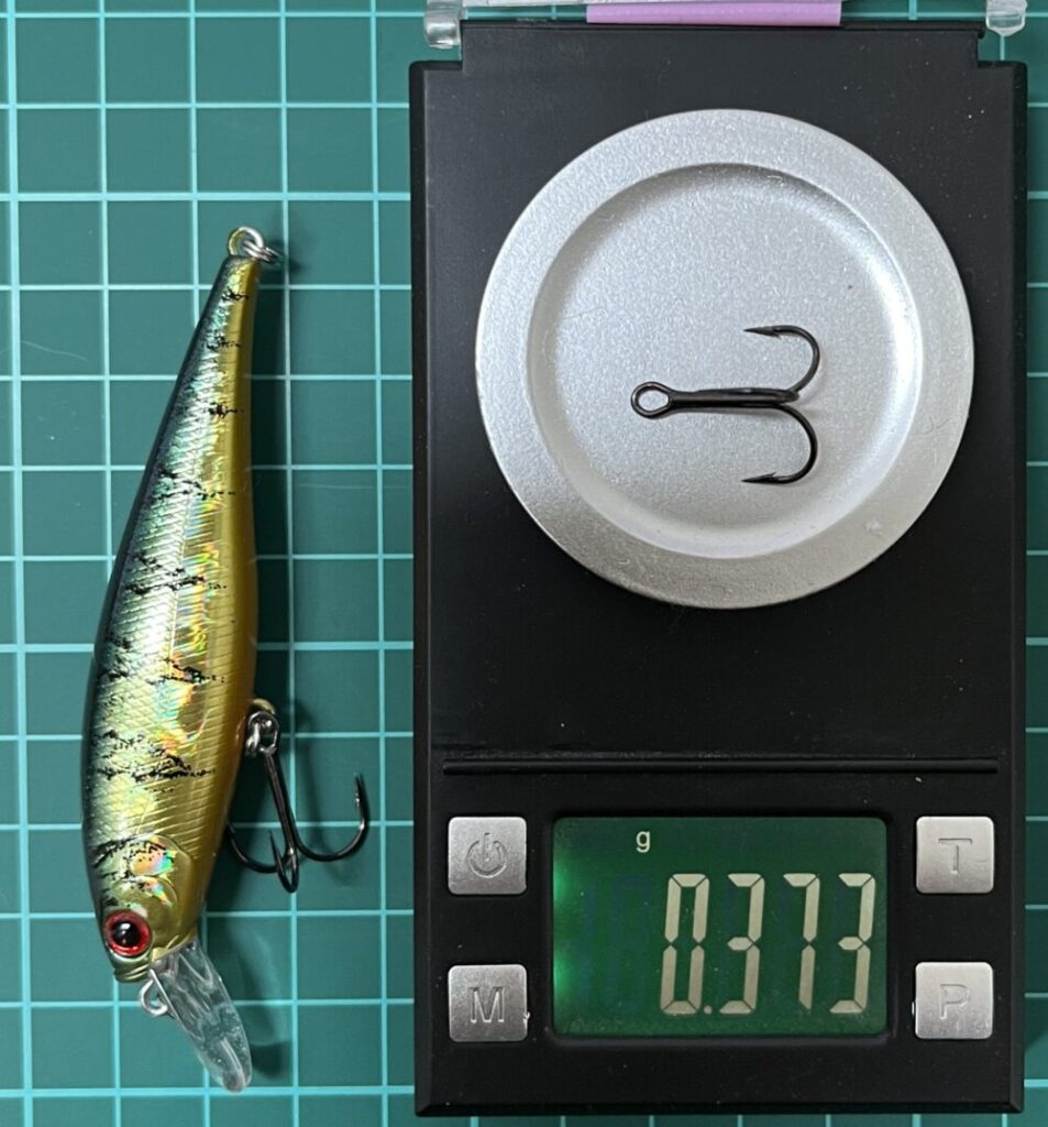 ビーフリーズ78のフック重量