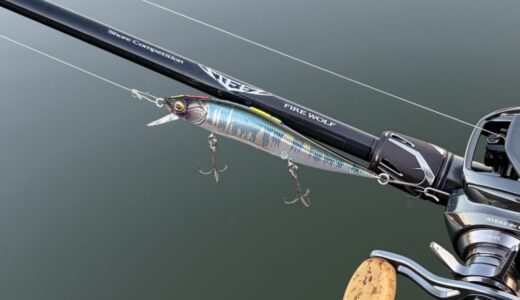 【ワンテンJr インプレ】濁りが少ないフラットでも有効なジャークベイト