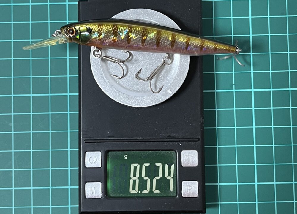 フェイス87の重量