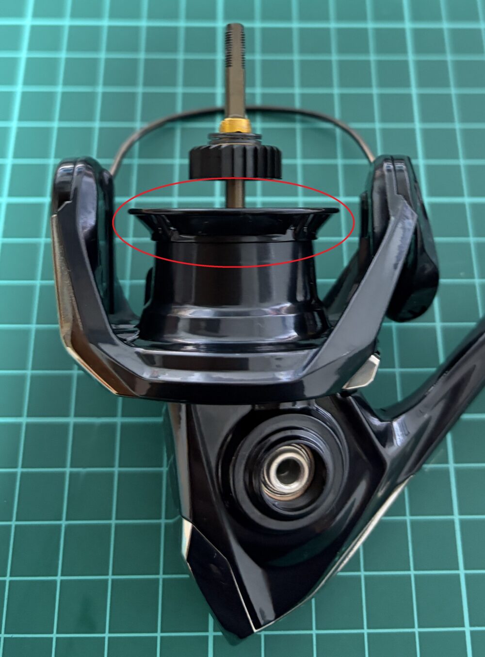 26ヴァンキッシュCEの糸絡み防止ベール