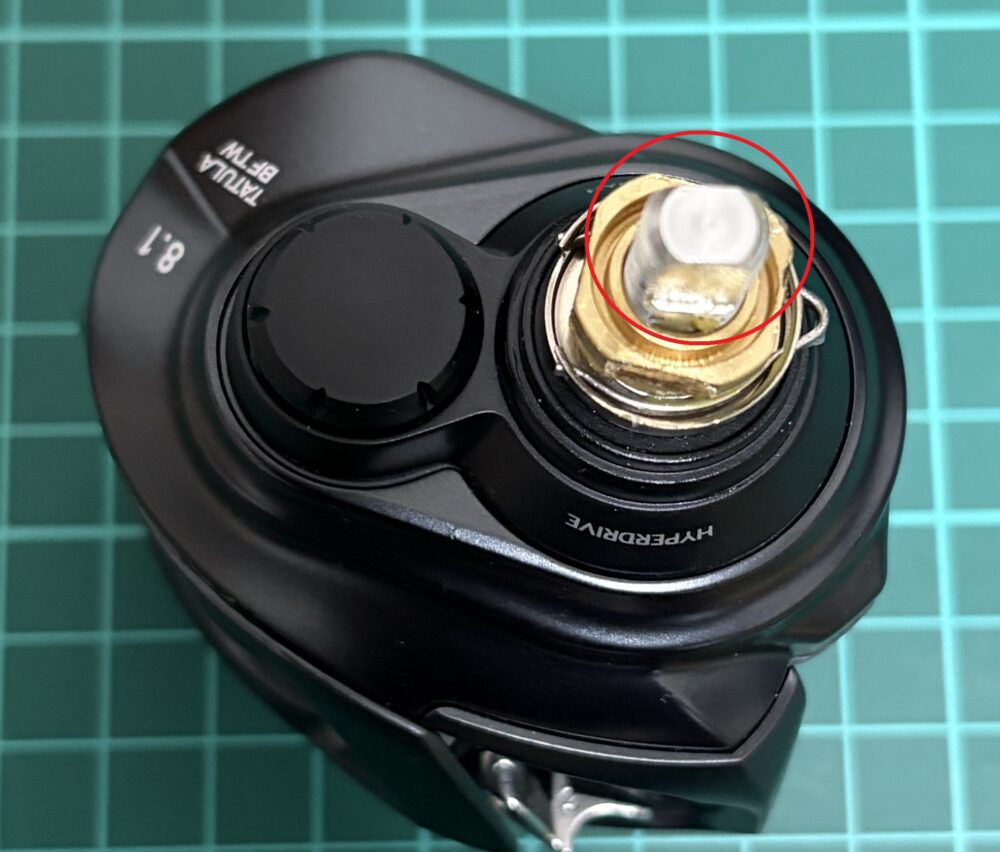 26タトゥーラBFのギアシャフト