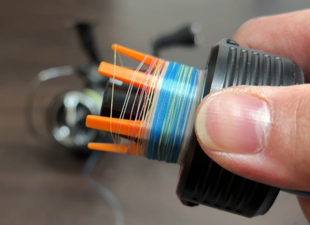 PEラインチェンジャーは糸が取り出し難い