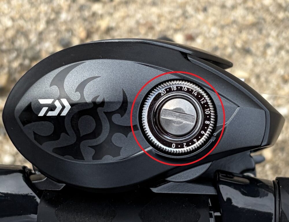 26タトゥーラBFのブレーキ目盛1