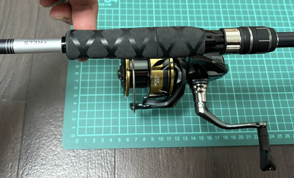 ムーンショットBS S73M+は重いリールが最適