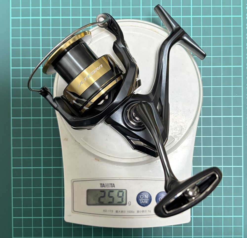 25アルテグラの重量