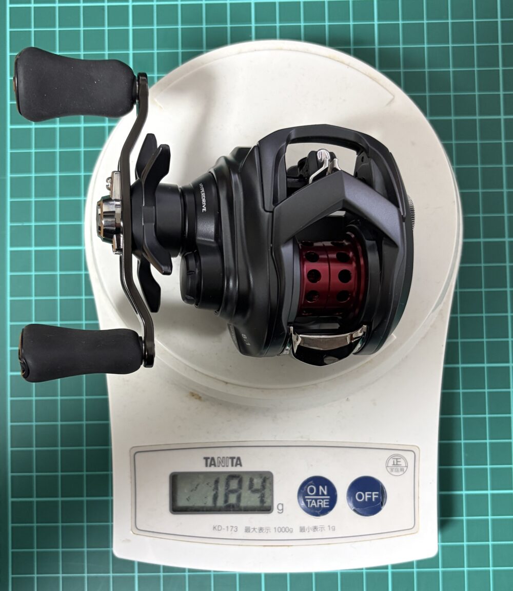 26タトゥーラBFの重量