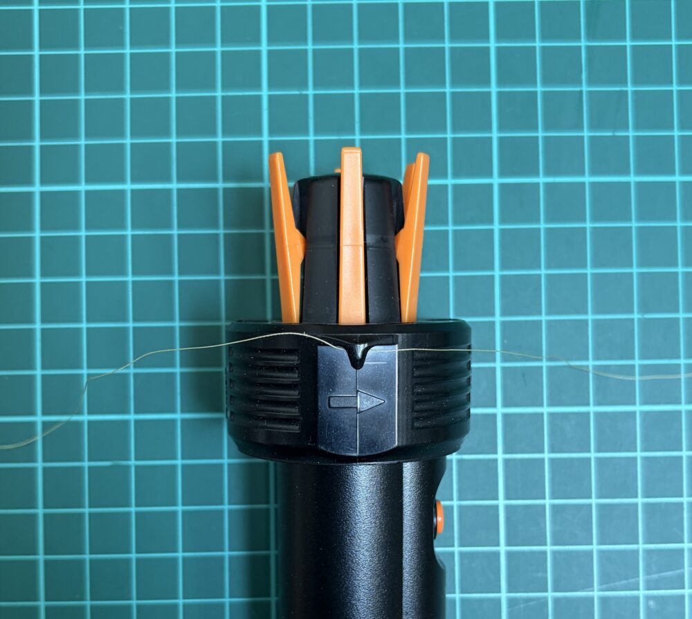 PEラインチェンジャーは糸が引っかけやすい