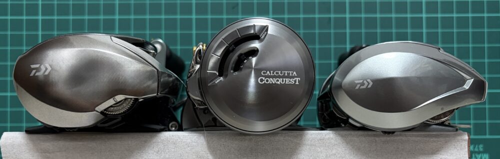 26カルカッタコンクエストDCのサイズ比較