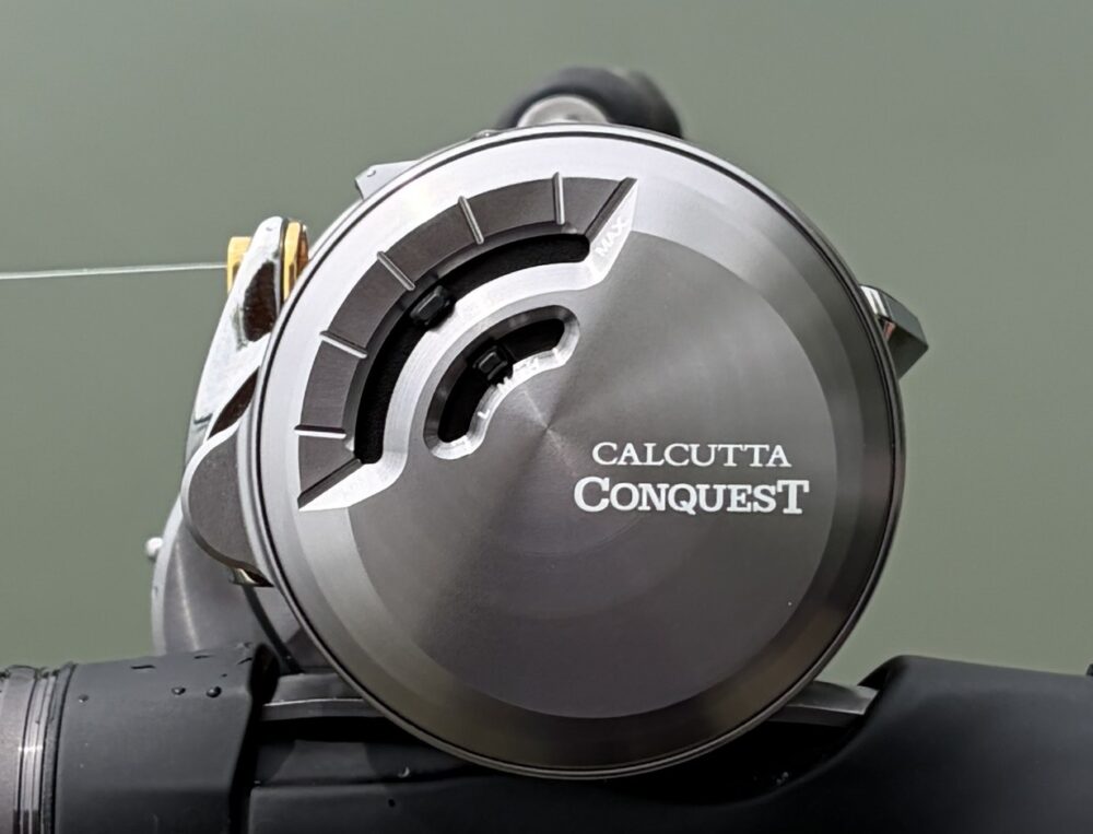 26カルカッタコンクエストDCのブレーキ目盛り