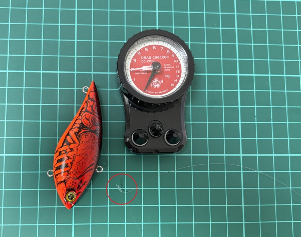 アブソルートHBナイロンのノット抜け