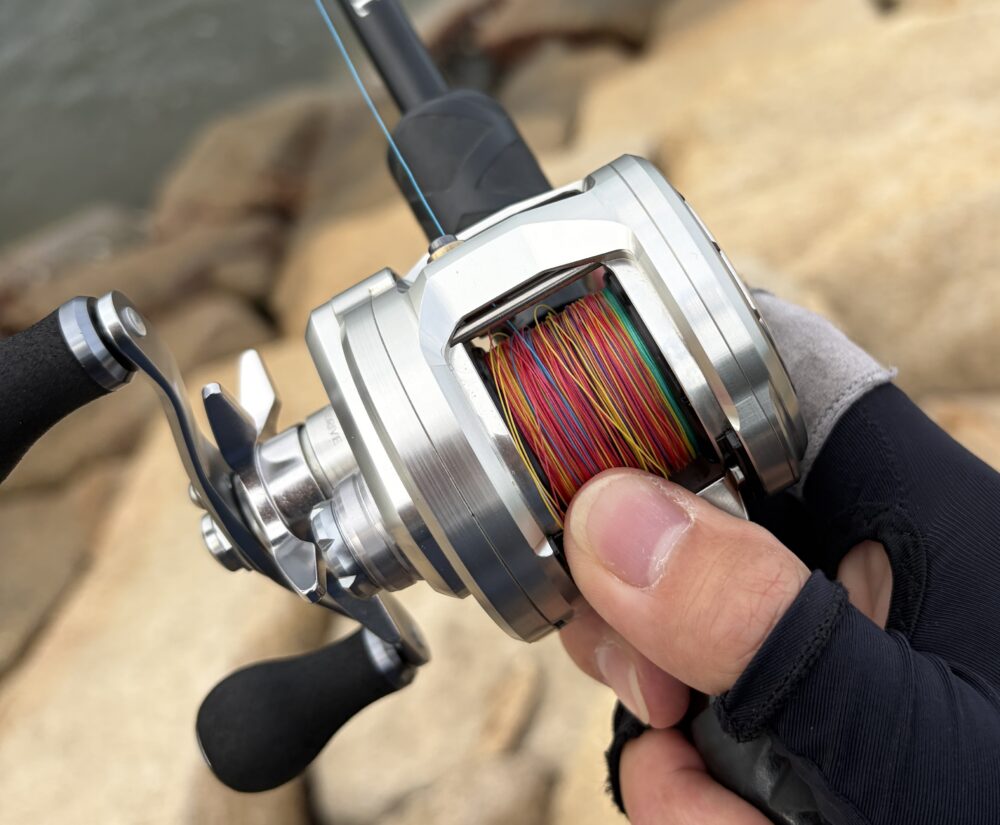 アメイザーX8の糸浮き2