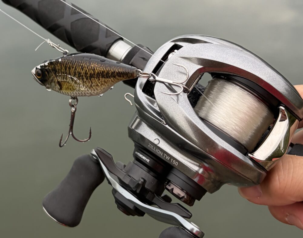 26ジリオンTW150のキャスト性能フロロでの18g